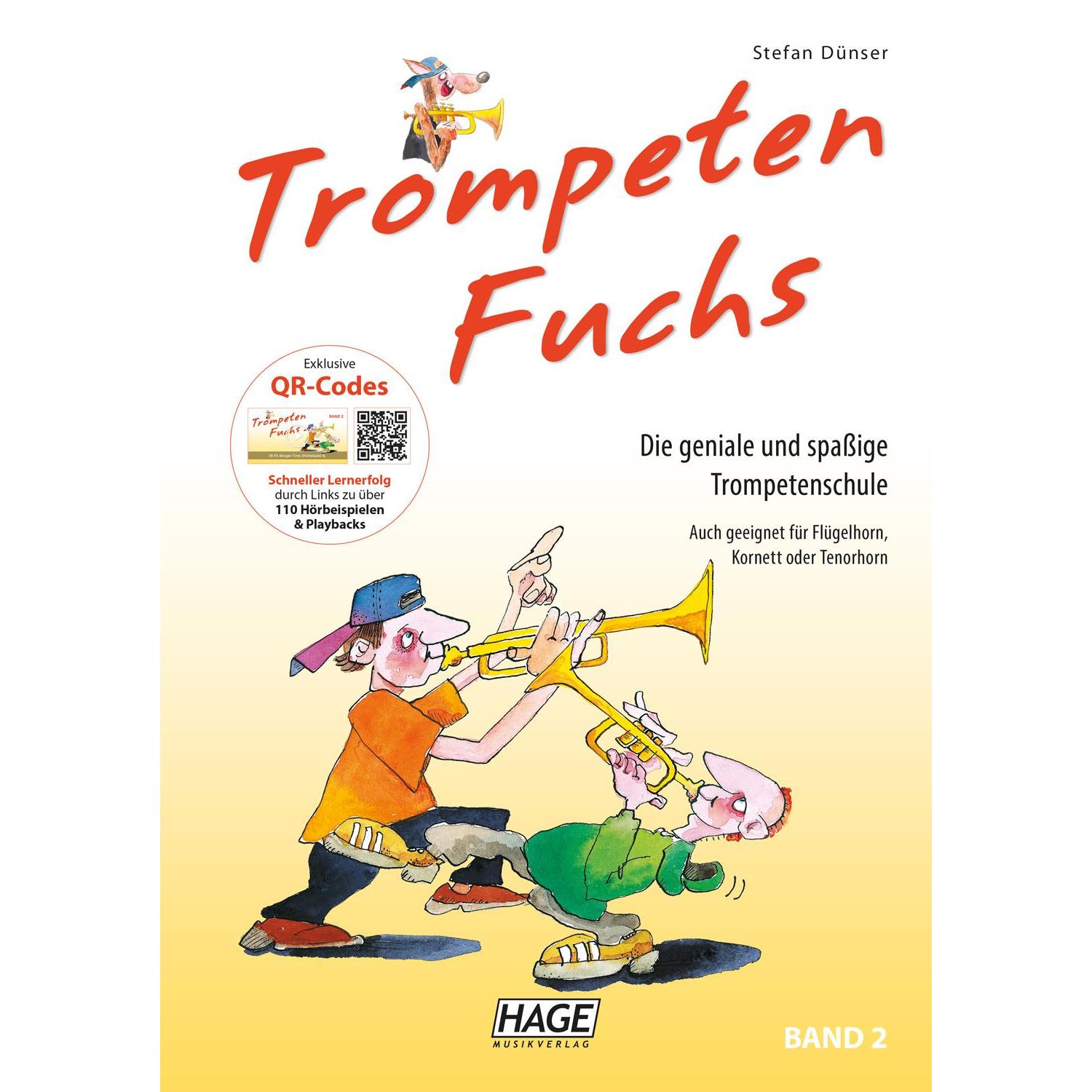 Trompeten Fuchs 2, Sachbücher von Stefan Dünser, Helmut Hage
