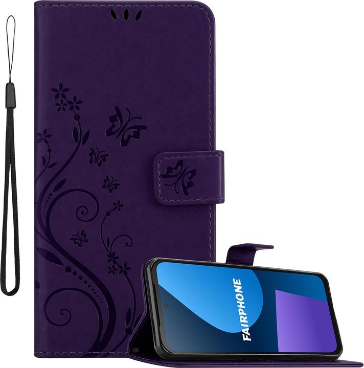 Immagine prodotto Cadorabo Custodia per Fairphone 5 Flower Book (Fairphone 5)