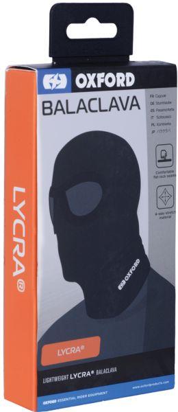 Oxford Bivakmuts Ogen Lycra Blk