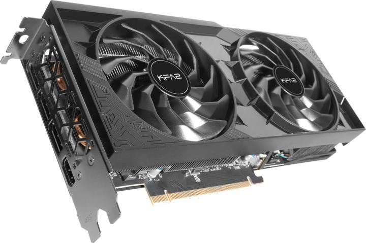 Produktbild KFA2 PCIe GeForce RTX™ 4070 2X 1-Click OC 12GB GDDR6 192-bit DP*3/HDMI DLSS 3 (12 GB)