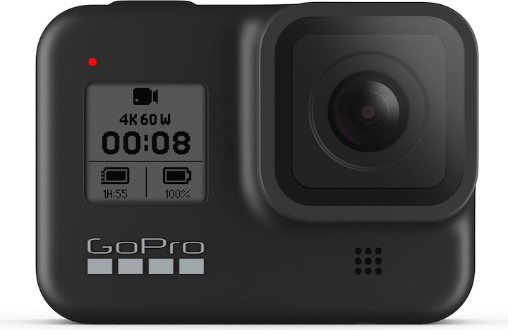 Produktbild GoPro Hero 8 Black inkl. 32GB SD (60p, 4K, WLAN, Bluetooth)