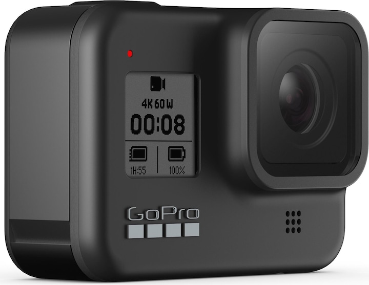 Produktbild GoPro Hero 8 Black inkl. 32GB SD (60p, 4K, WLAN, Bluetooth)