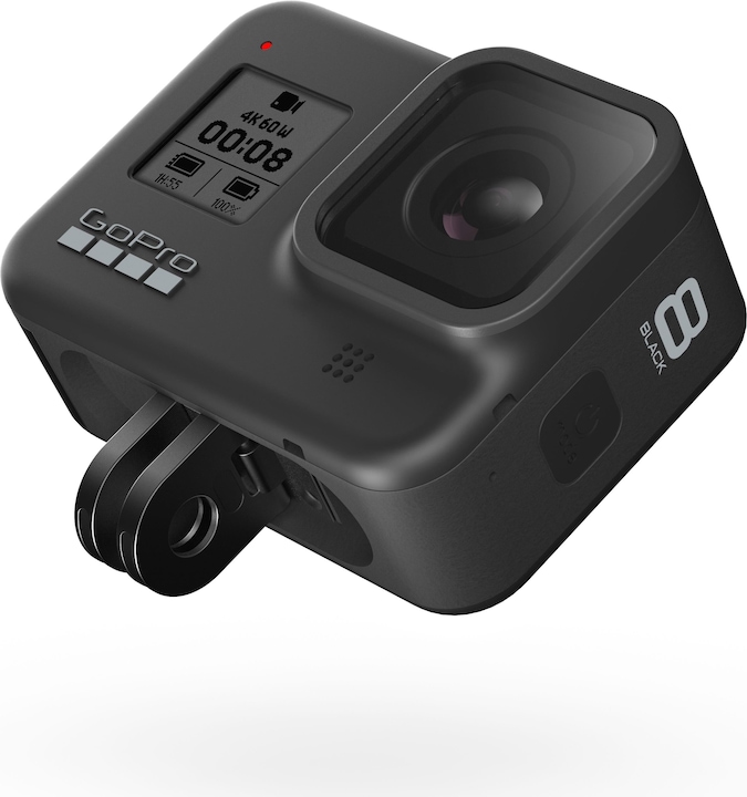 Produktbild GoPro Hero 8 Black inkl. 32GB SD (60p, 4K, WLAN, Bluetooth)