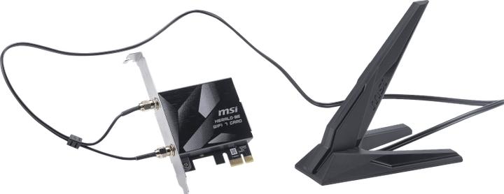 Produktbild MSI HERALD BE9400 WiFi 7 PCIe Card (PCIe)