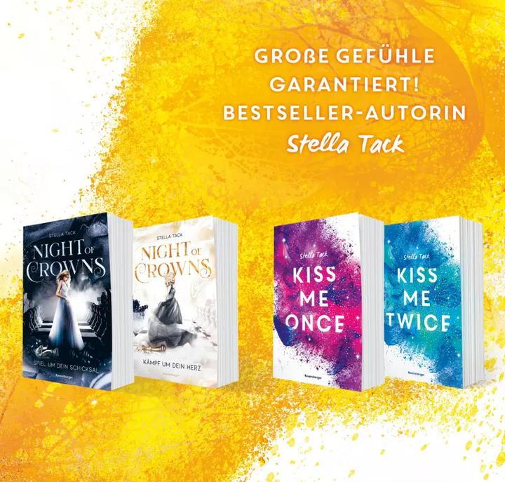 Produktbild Ravensburger Kiss Me Now- Kiss the Bodyguard, Band 3 (Knisternde Romance von SPIEGEL-Bestsellerautorin Stella (Deutsch, Stella Tack, 2022)