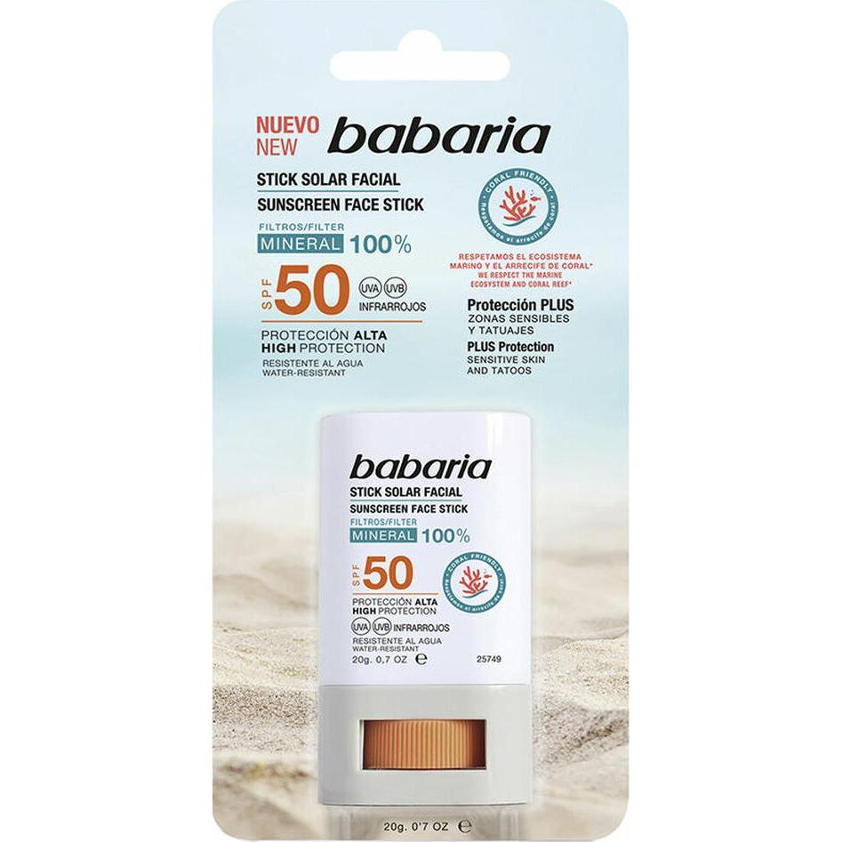 Thumbnail - Babaria, Sonnencreme, SUNSCREEN STICK SPF50 20GR (Sonnenstick, SPF 50, 20 g)
