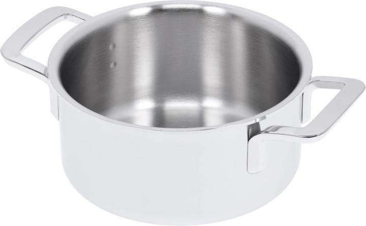 Actual product image Demeyere Intense 5 Casserole 16cm with double-walled lid (Pot, Stainless steel)