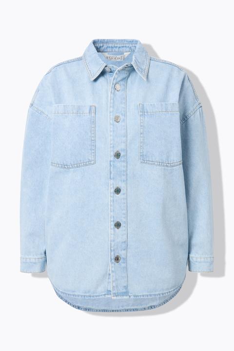 Immagine prodotto Studio Untold Jeanshemd, oversized, Hemdkragen, Langarm (60)