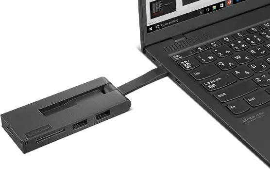 Actual product image Lenovo USB-C Port Replicator (USB-C, 1 portion)