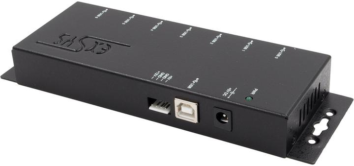 Immagine prodotto Exsys GmbH 7-Port USB 2.0 HUB (Metallgehäuse), inkl (USB-B, 7 Porti)