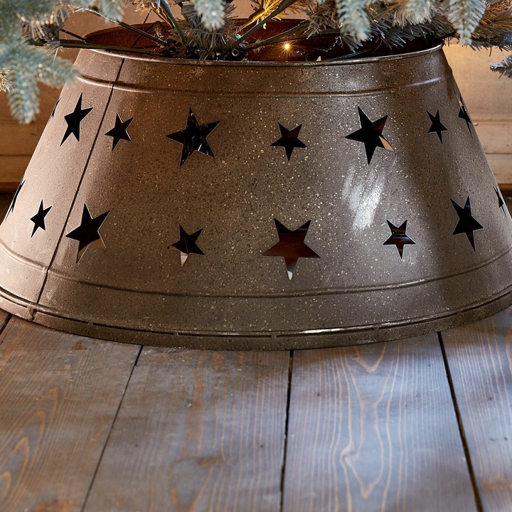 Image du produit Loberon Bordure d'arbre de Noël Ysabelle brun antique (1 -pièce)