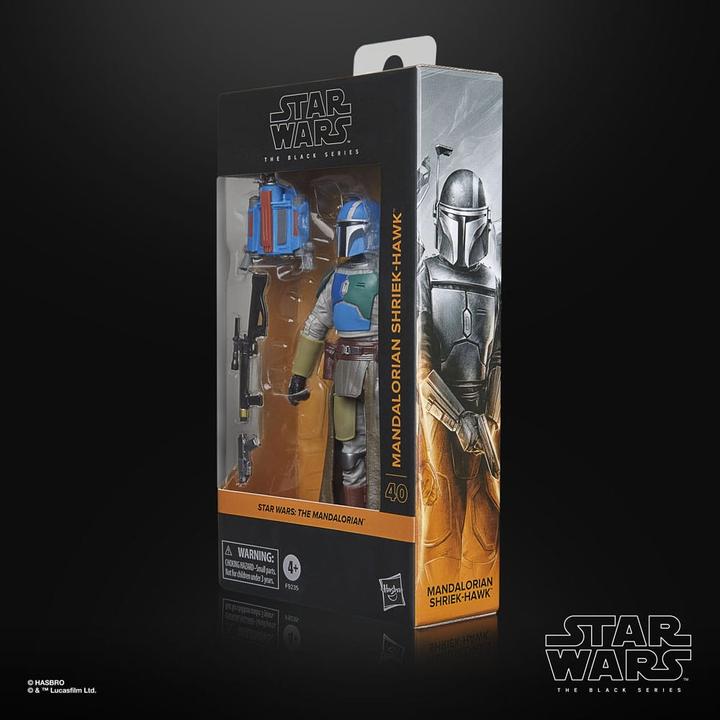 Image du produit Hasbro Star Wars: The Mandalorian Black Series figurine Mandalorian Shriek-Hawk