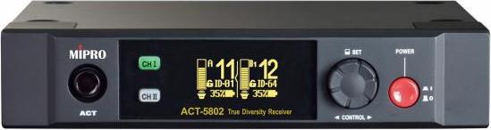 Produktbild Mipro ACT-5802 2-Kanal Empfänger mit Handsender