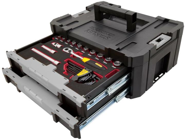 Image du produit Stanley Jeu de douilles T-STAK 3/8 insert, 38 pièces (3/8")