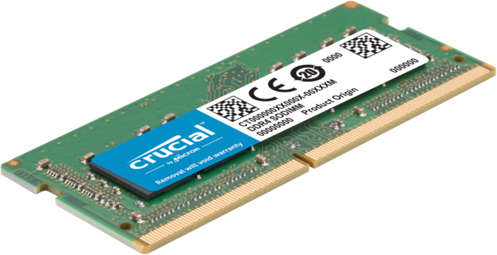 Actual product image Crucial Memory for Mac (2 x 32GB, 2666 MHz, DDR4-RAM, SO-DIMM)
