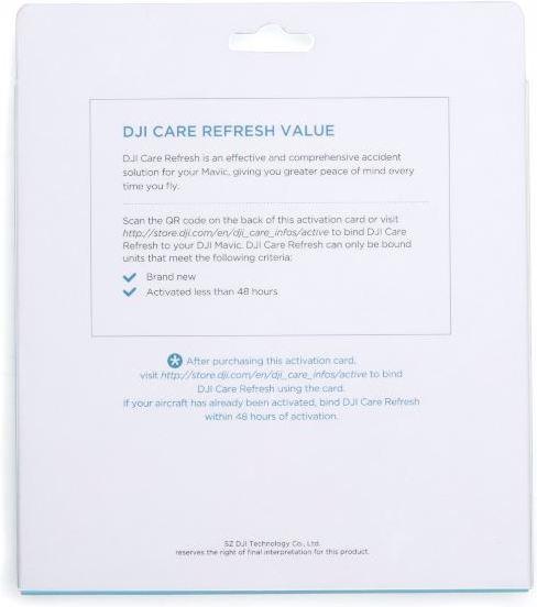Produktbild DJI Care Refresh (12 Monate, Technische Unterstützung)