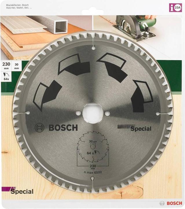Productafbeelding Bosch Zubehör Cirkelzaagblad SPECIAL Accesso