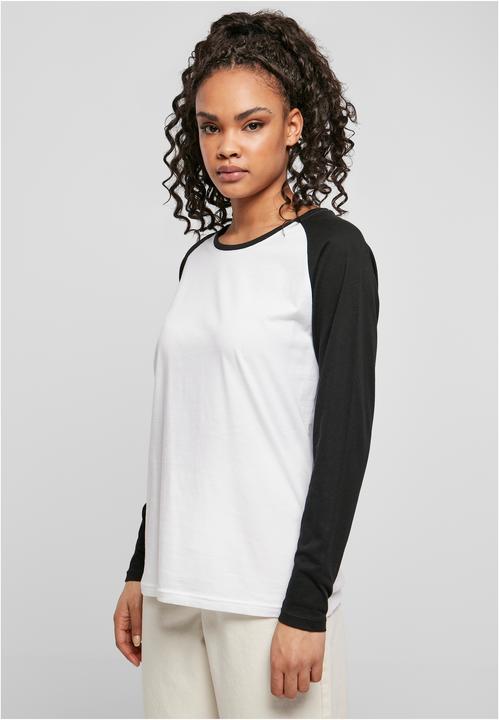 Actual product image Urban Classics Ladies Contrast Raglan Longsleeve (XXL)