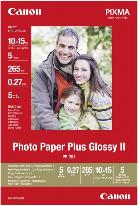 Actual product image Canon Plus II (265 g/m², 10 x 15 cm, 5 pcs.)