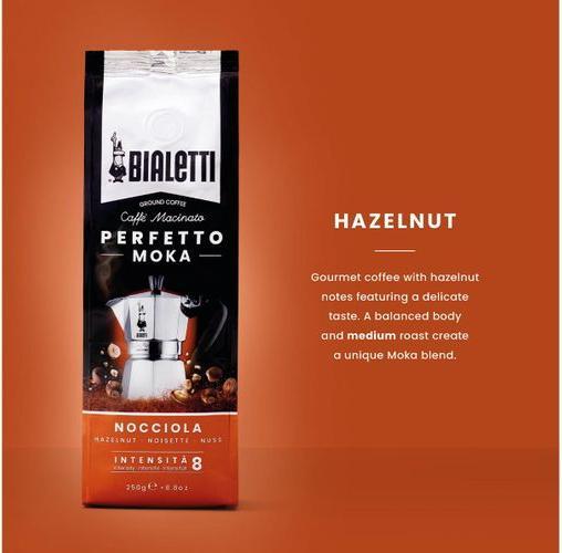 Image du produit Bialetti Nocciola (Torréfaction foncée, 250 g)