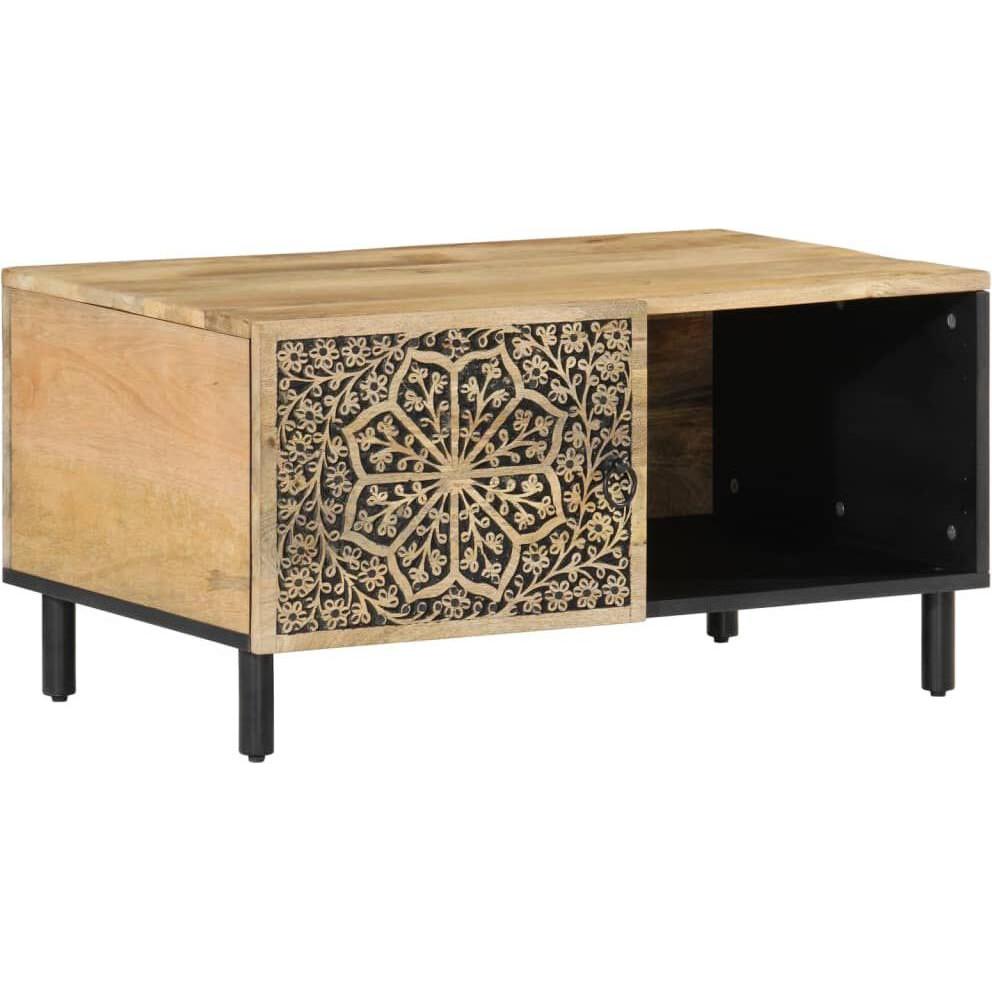 VidaXL, Couchtisch + Beistelltisch, Callan (80 x 50 x 40 cm)