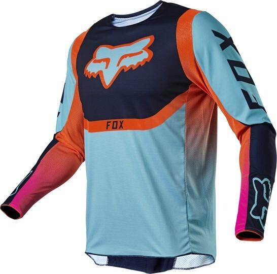 Actual product image Fox JERSEY 21 360 VOKE AQU 2X (XXS)