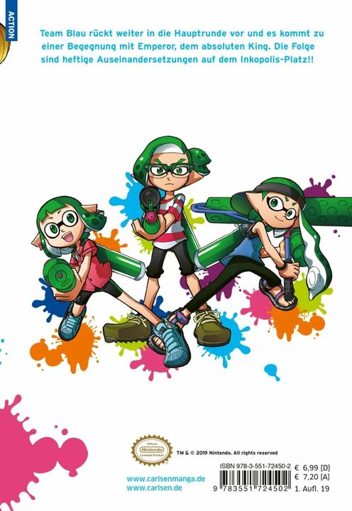 Image du produit Splatoon 4 (Allemand, Sankichi Hinodeya, 2019)