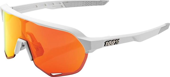 100% S2 Soft Tact Off White HiPER Red Multilayer Mirror Lens (Zacht Tact Gebroken Wit, Hiper Rood)