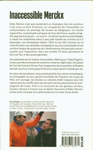Image du produit Solar Inaccessible Merckx (Français, Roger Guy, 2024)