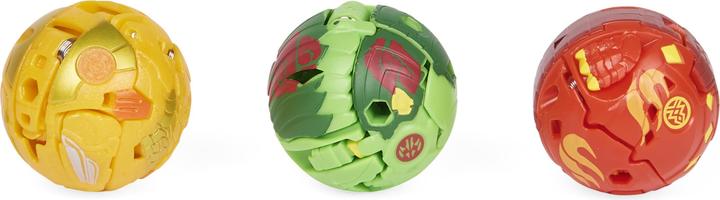 Actual product image Spin Master Bakugan Evolutions Starter Set Triple Pack, Serpillious Ultra with Hydorous and Pegatrix