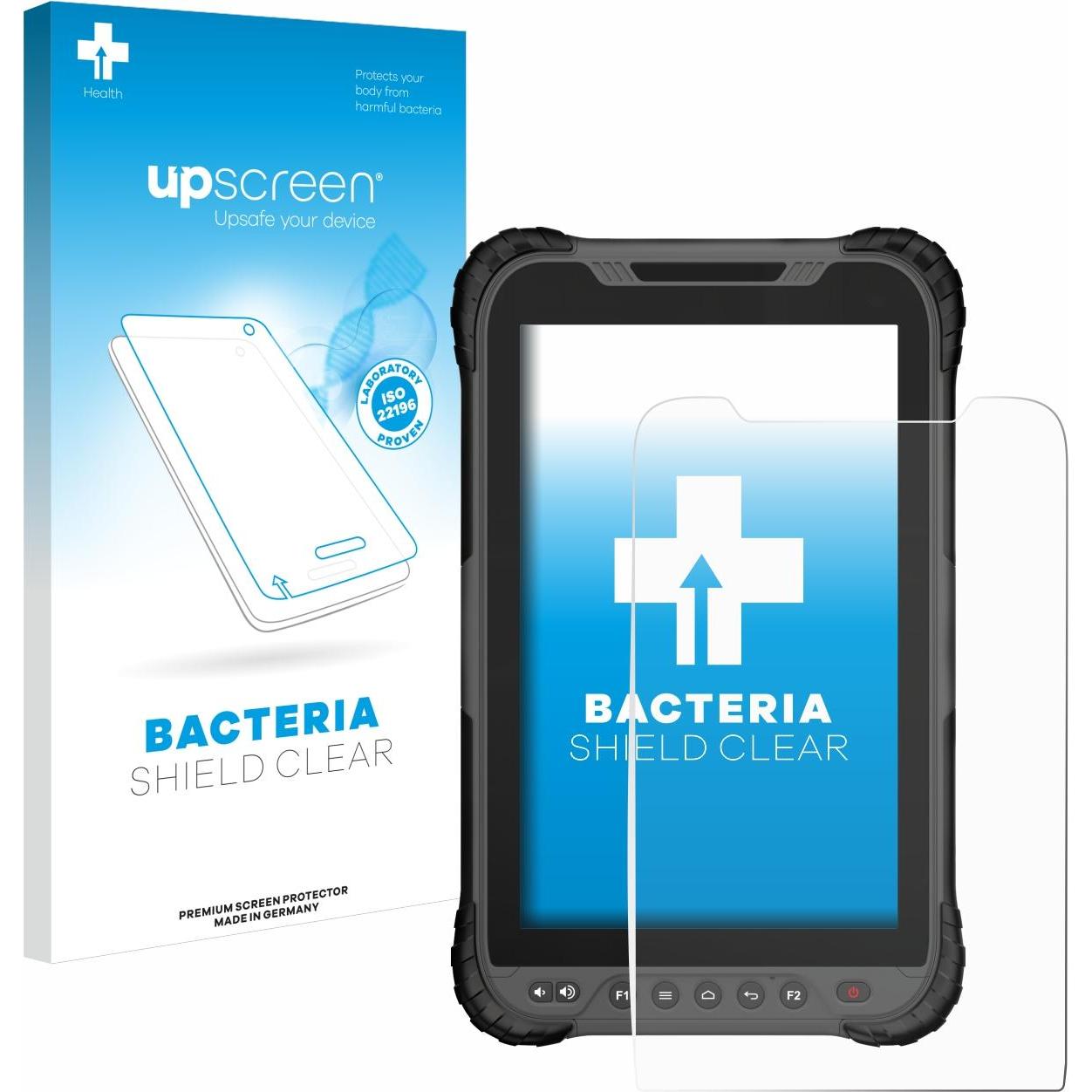 Thumbnail - upscreen Schutzfolie Displayschutz Displayschutzfolie Folie Klar antibakteriell (1 Stück, Zenius 800), Tablet Schutzfoli...