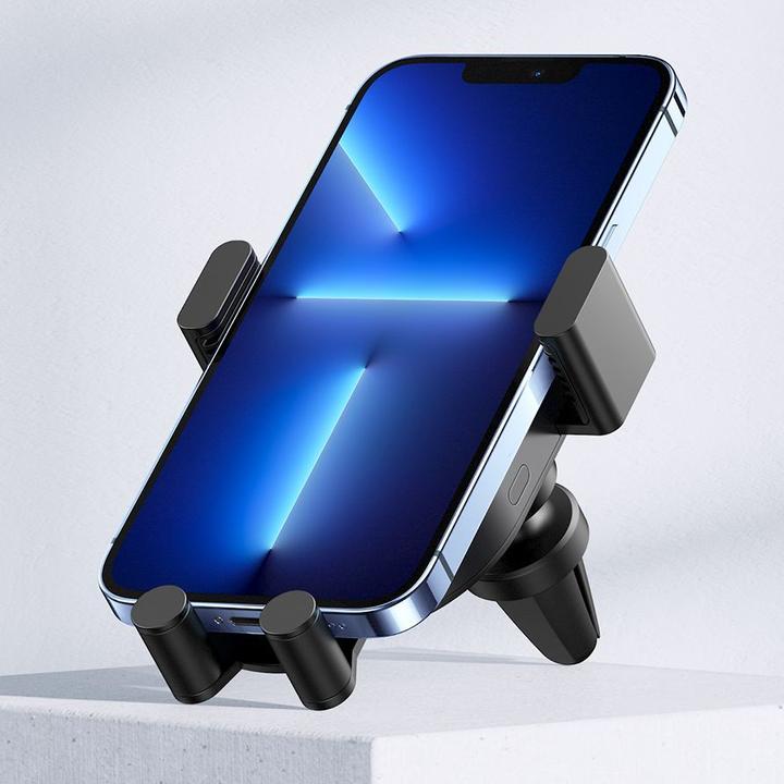 Produktbild Ugreen Car holder for ventilation grille with inductive charging CD256 (silver)