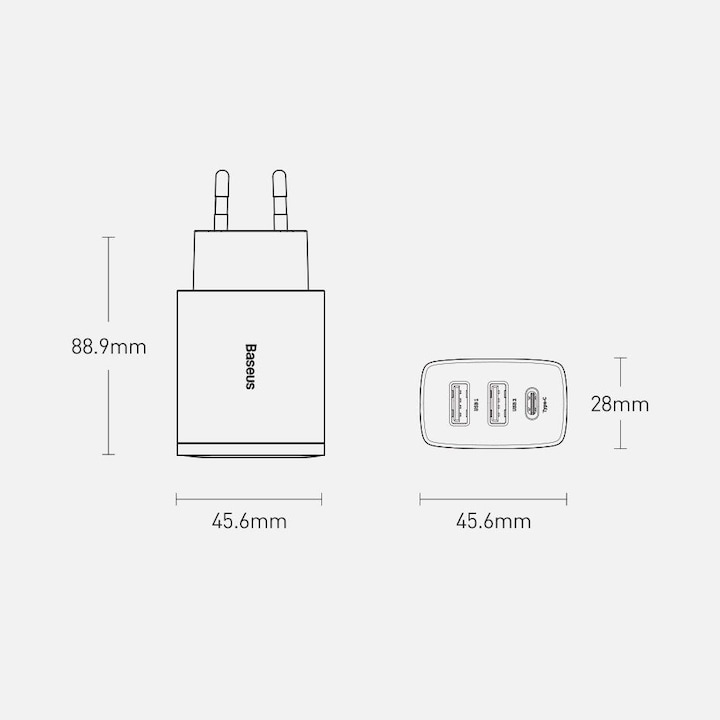 Productafbeelding Baseus Compacte snellader (30 W)