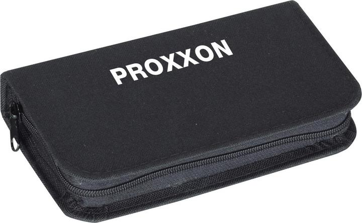 Actual product image Proxxon MICRO-DRIVER Screwdriver set, 13 pcs. in bag (Phillipps cross recess (PH), Torx (TX), hexagon, Slotted screws)