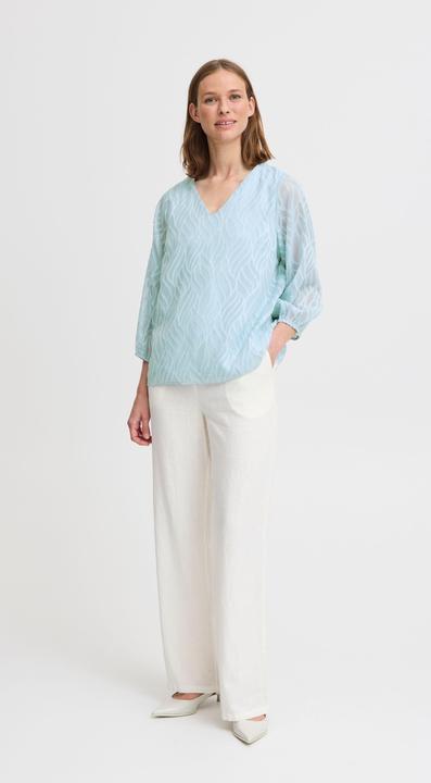 Actual product image B.young BYFRIKKE VNECK BLOUSE 20816245 (42)