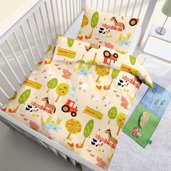 Image du produit Erwin Müller Parure de lit "Ferme" pour enfants