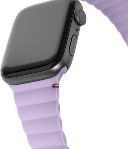 Actual product image Decoded Traction Lite magnetic bracelet 38-40-41 mm (Silicone, Apple Watch Series 8)