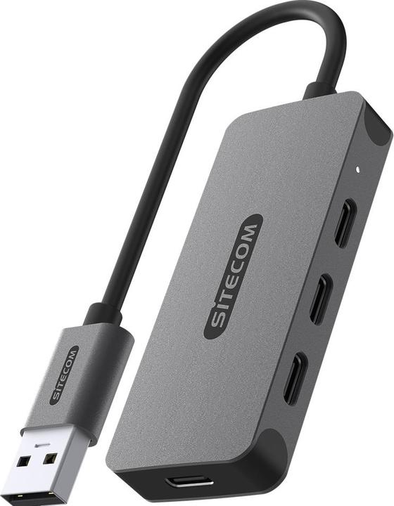 Productafbeelding Sitecom CN-5008 USB-Azuo 4x USB-C hub (4 Havens)