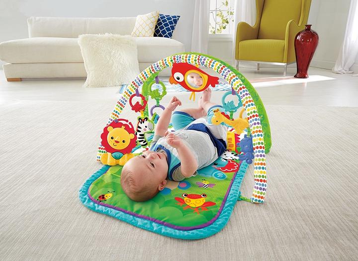 Produktbild Fisher-Price Rainforest-Freunde 3-in-1 Spieldecke