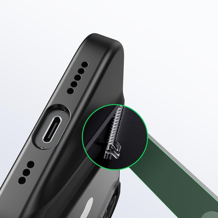 Actual product image Ugreen LP633 Kickstand Protective Case Hard Cover with Gel Frame and Built-in Stand for iPhone 14 (9 (Apple iPhone 14)