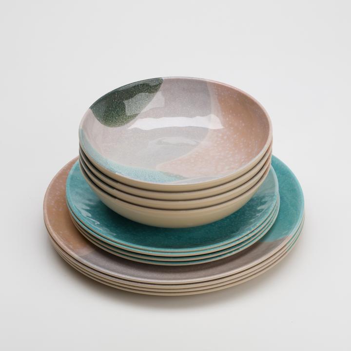 Actual product image Flamefield Geschirrset Dunes 12tlg