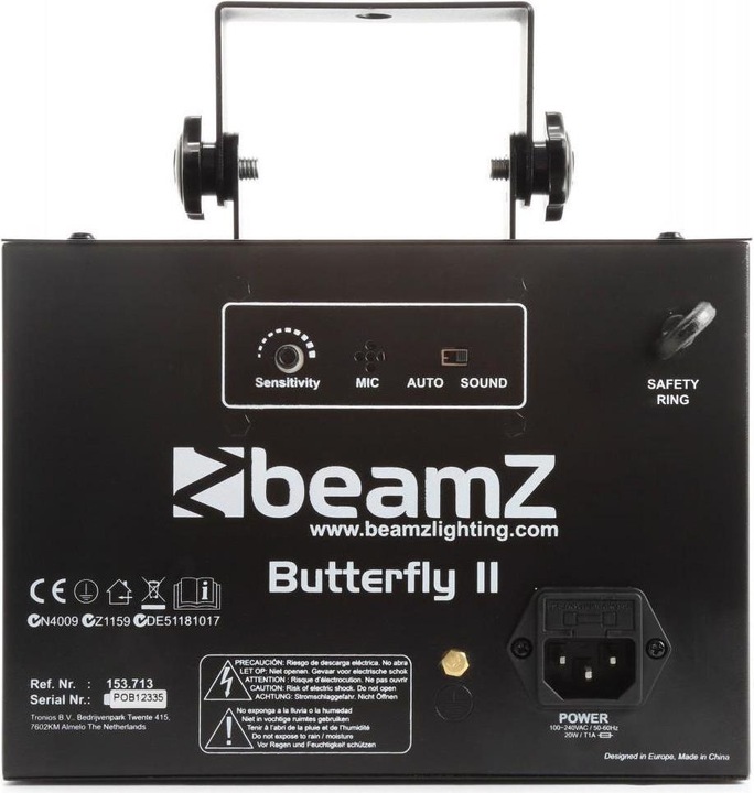 Image du produit BeamZ Papillon II (3 W, LED)