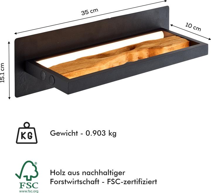 Actual product image Brilliant Chaumont (930 lm)