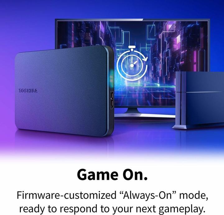 Image du produit Toshiba Canvio Gaming 2TB Dark Grey (2 To)