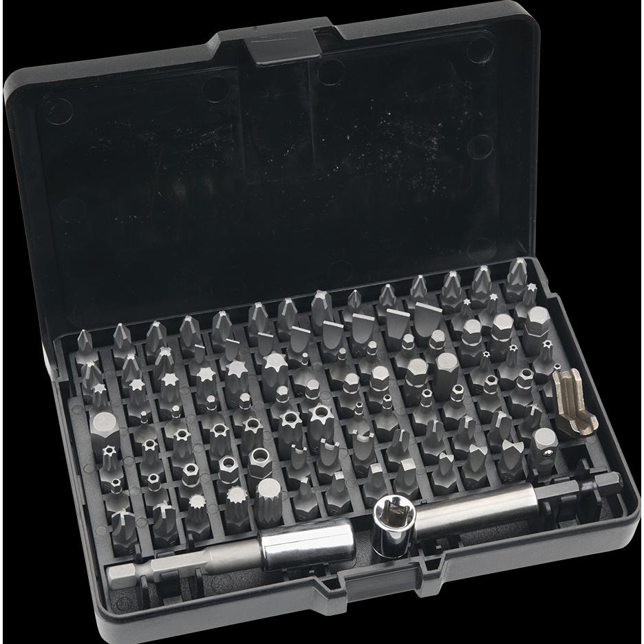 Neo Tools, Bits, Screwdriver bits with handle 99 pcs (06-104)