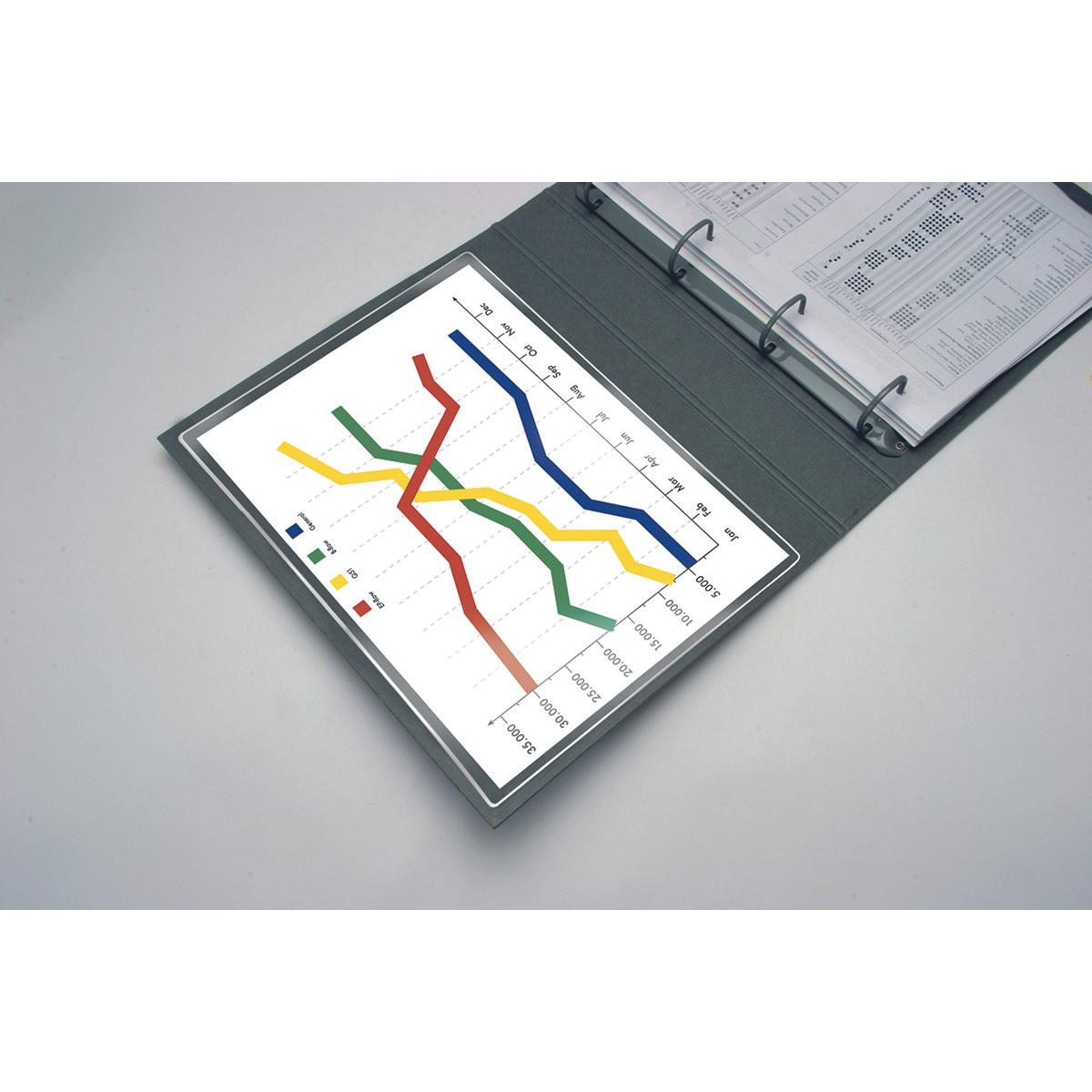 Thumbnail - Q-Connect, Ordner Zubehör, Sichtfenster Label Holders