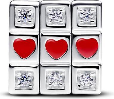 Immagine prodotto Pandora Beweglicher Spielzeugwürfel Charm (Argento 925, Smalto)