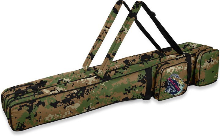 Produktbild Normani Rutentasche Rod Pod Angelfutteral Angelrutentasche Angeltasche 125 cm bis 190 cm - 9271