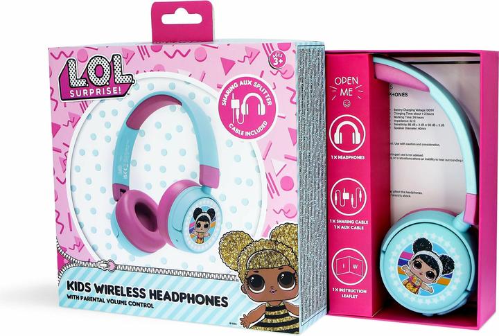 Image du produit OTL Casque Bluetooth avec contrôle parental - LOL Suprise (LOL979)