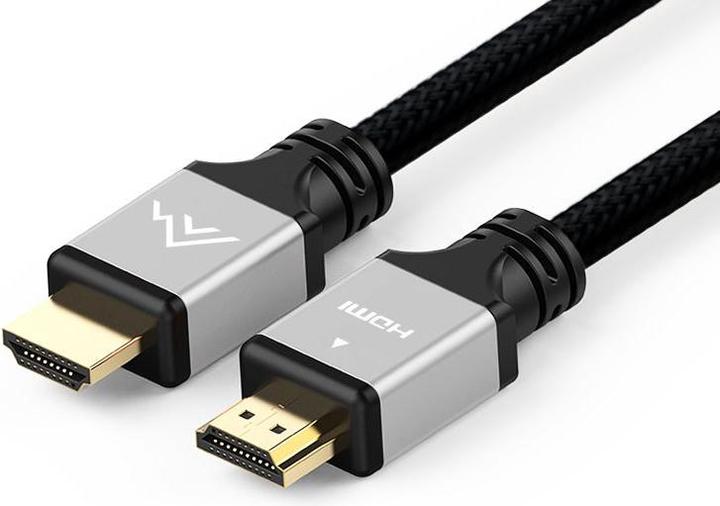 Actual product image Montiss HDMI - HDMI cable 3m silver (MT005-3) (3 m)